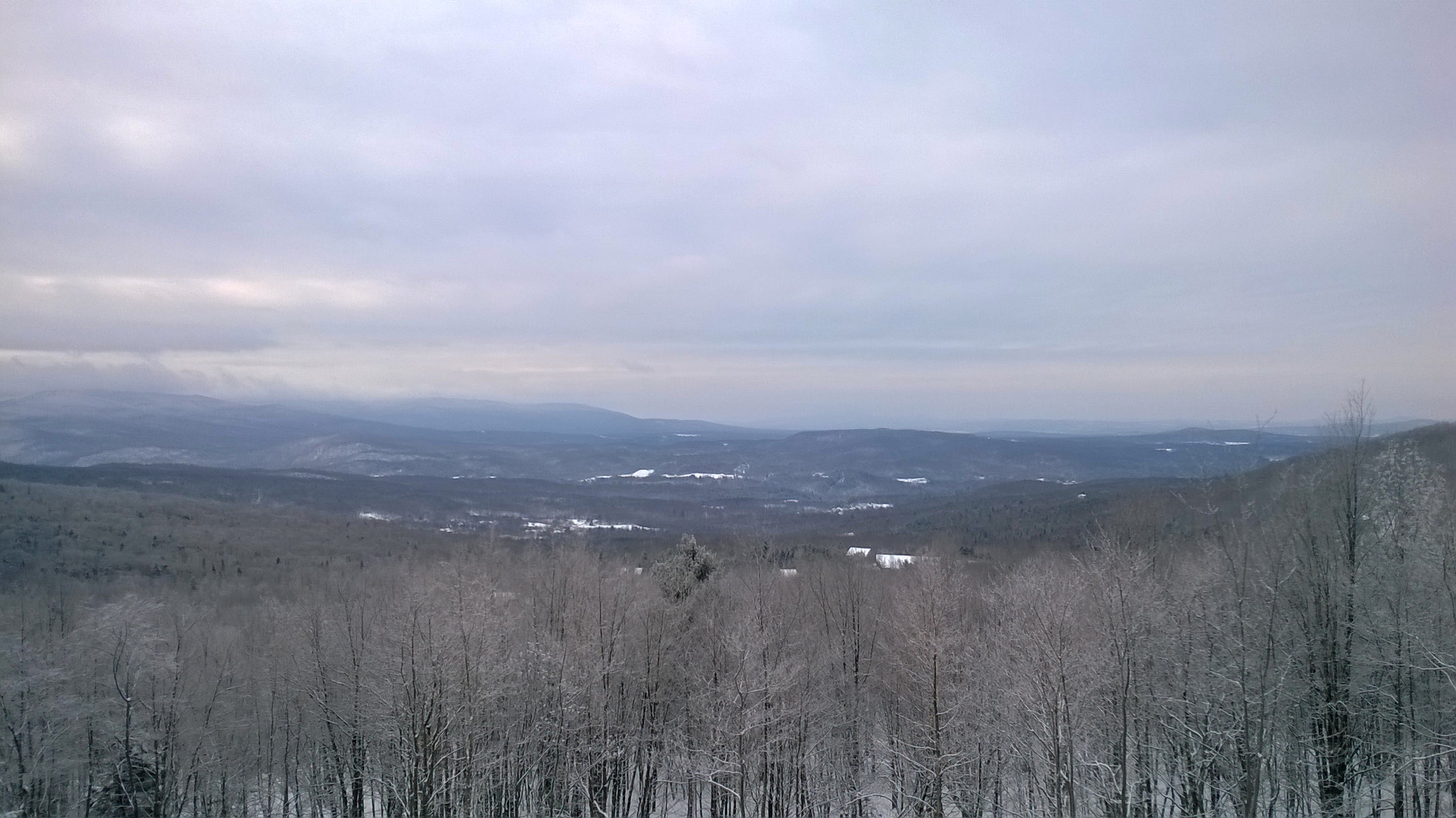 Magnifique vue panoramique sur la nature au Québec